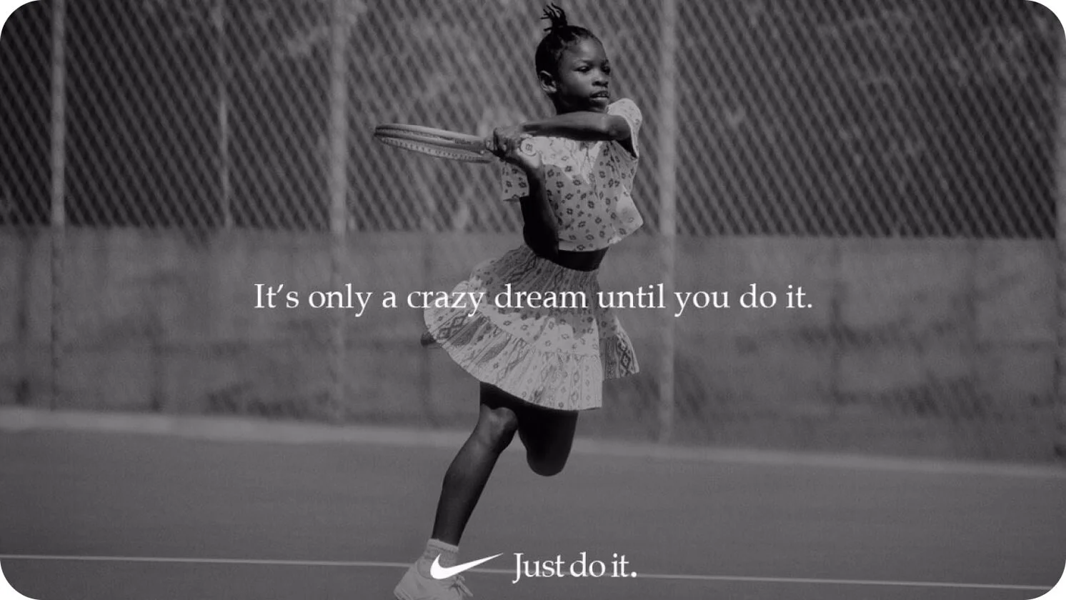 Nike의 'Just Do it' 슬로건