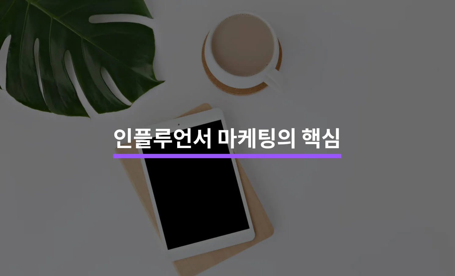 인플루언서 마케팅의 핵심 5가지에 대한 썸네일