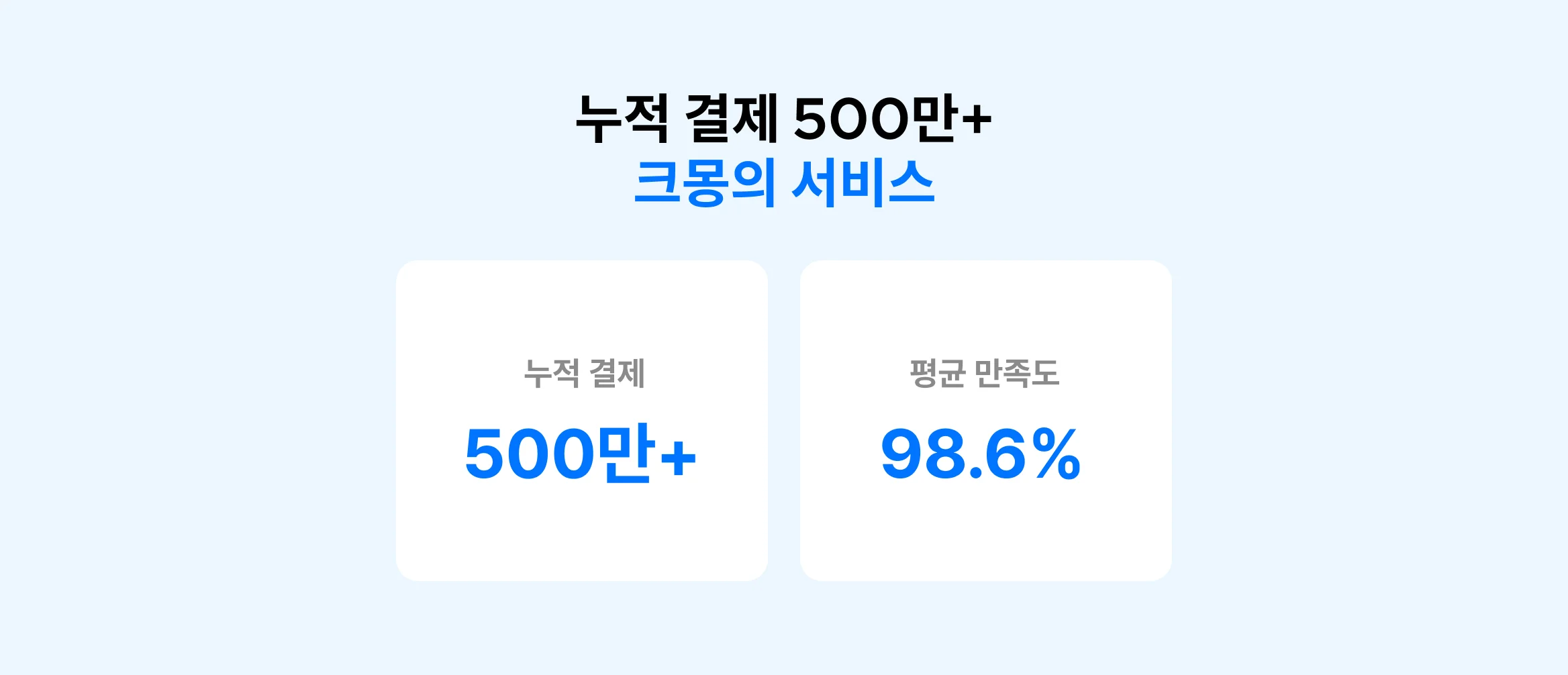 누적 결제 500만