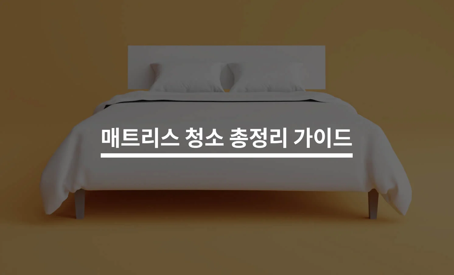 매트리스 청소와 관련된 썸네일