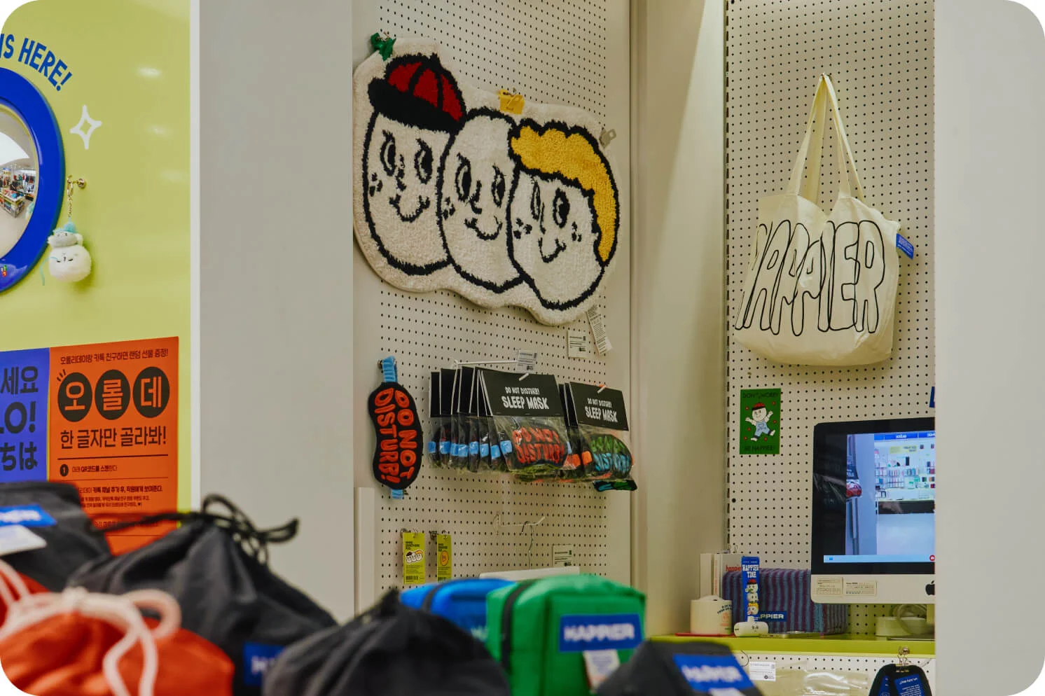 오롤리데이 매장 내부 모습