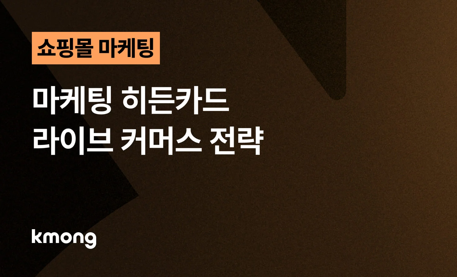 쇼핑몰 매출 정체를 해결할 히든카드 라이브 커머스 성공 전략과 구매 전환율을 높이는 플랫폼 선정 및 큐시트 기획 가이드 썸네일