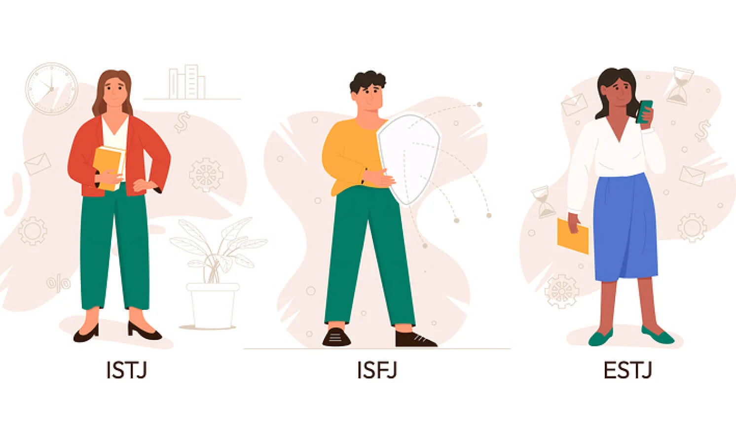 ISTJ, ISFJ, ESTJ와 관련 이미지