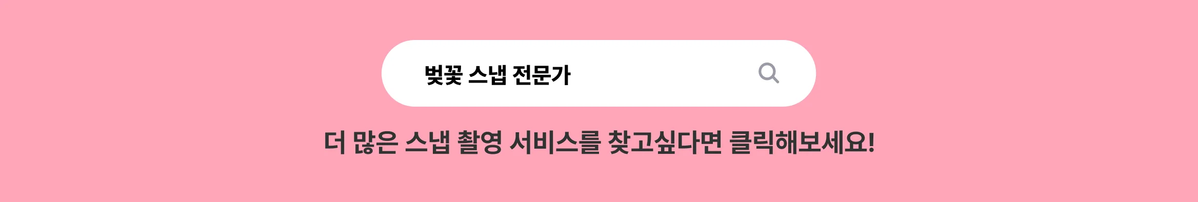 스냅 촬영 전문가 찾기