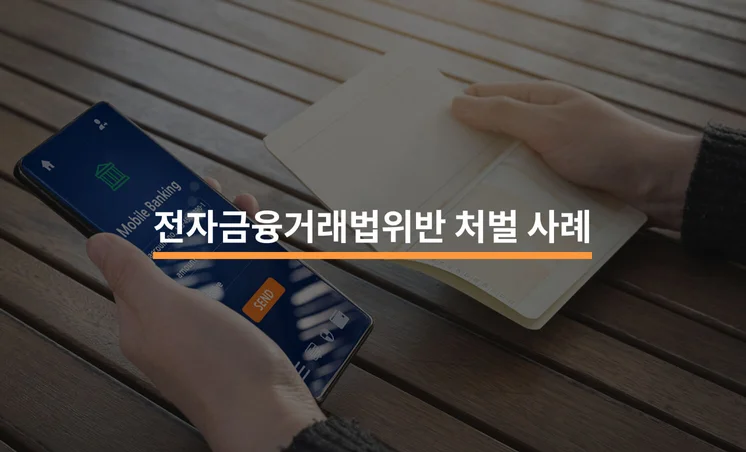 전자금융거래법위반 처벌 성공 사례