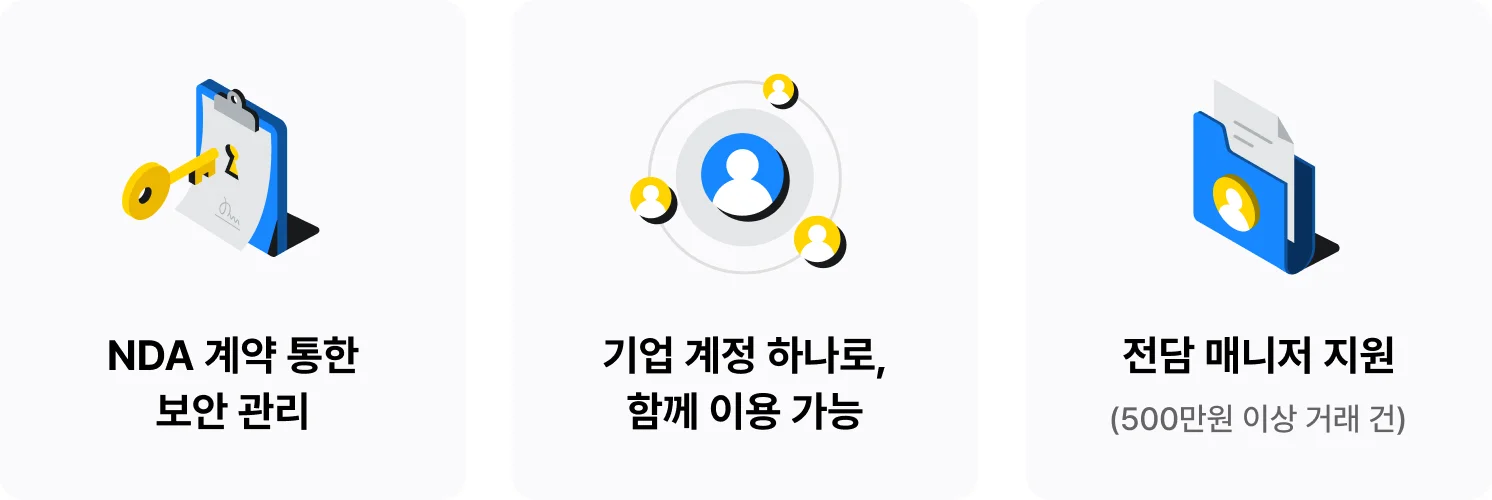 크몽비즈 제공 사항