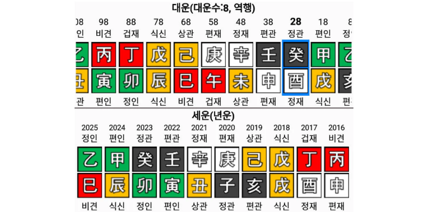 대운/세운 이미지