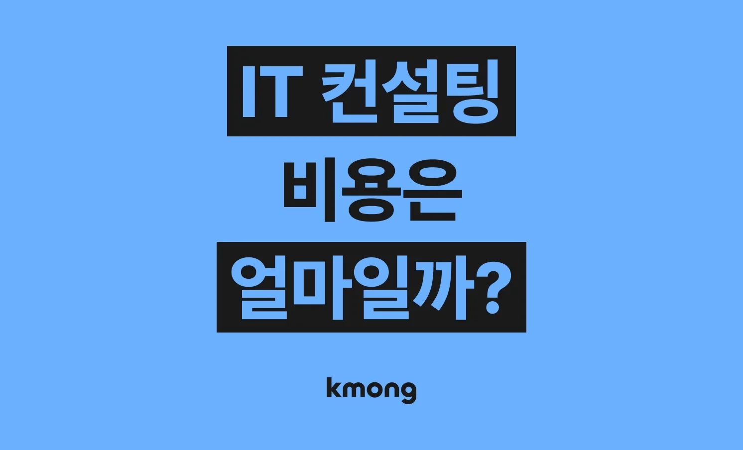 IT 컨설팅(앱,웹개발⋅홈페이지 구축⋅UX,UI) 비용은 얼마일까? 
