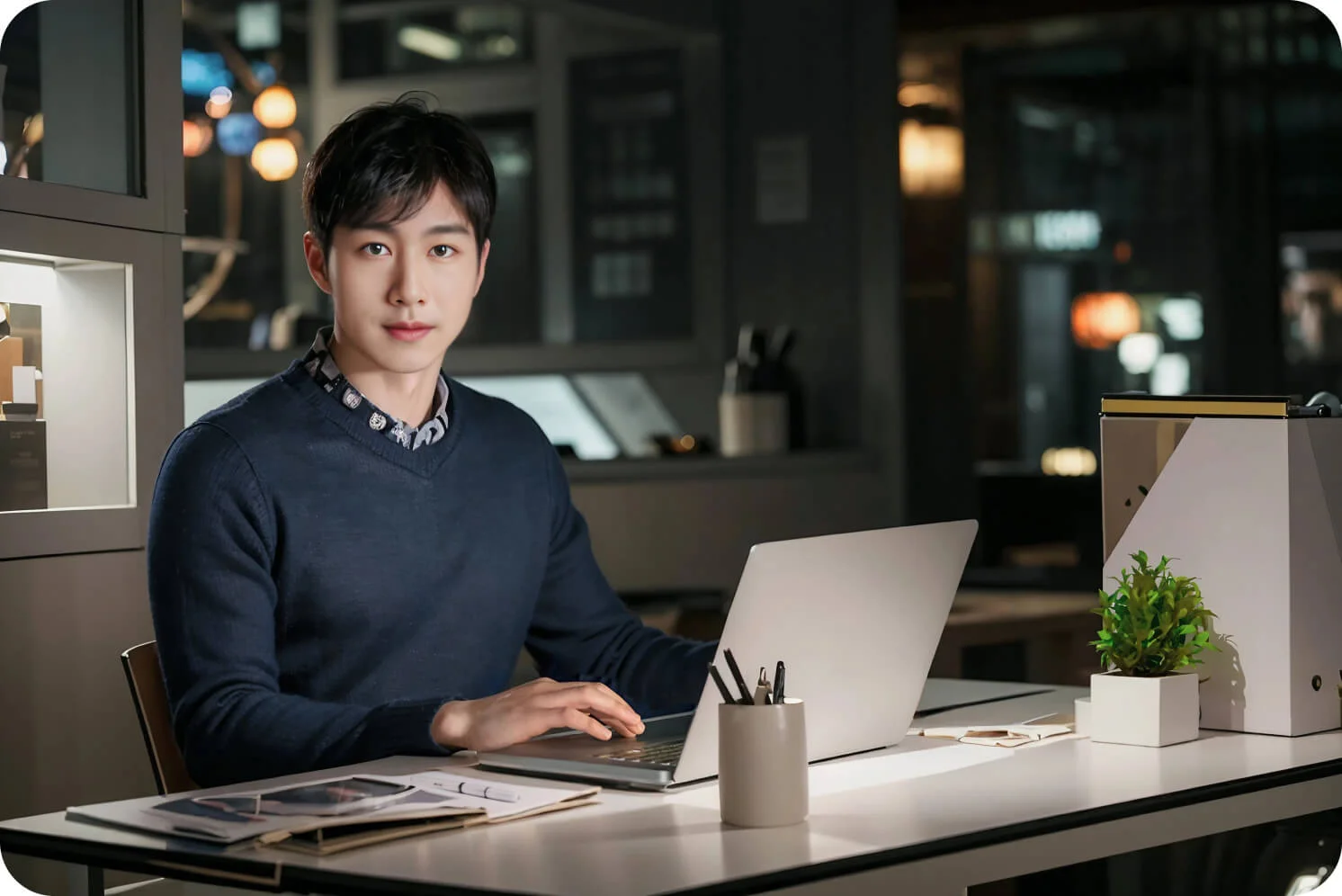 (*실제 크몽 전문가 ''AI전문바인유노'의 서비스로 제작한 AI프로필 사진입니다)