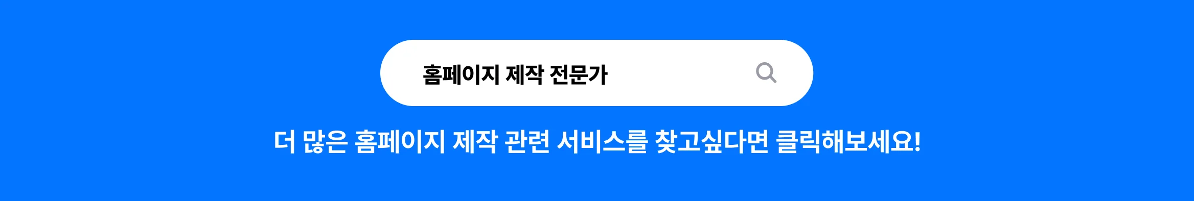 홈페이지 제작 전문가 찾기