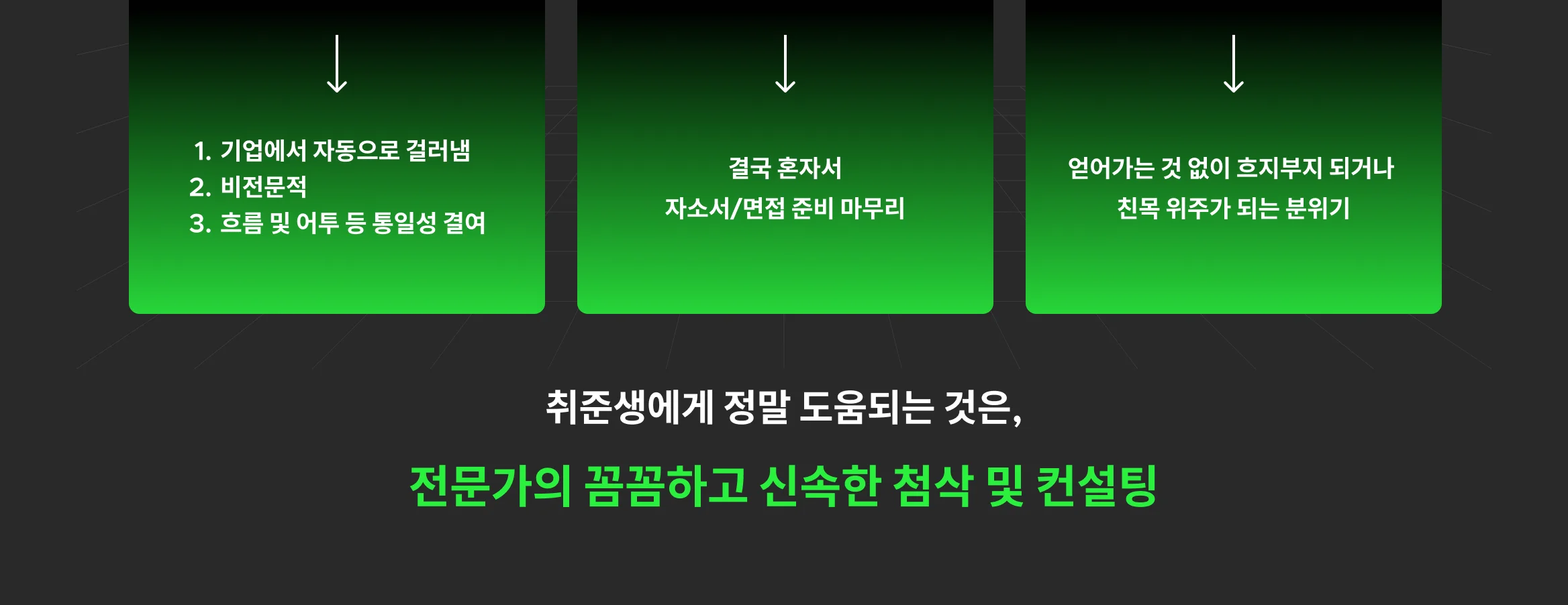 취준생 고민, 취준고민