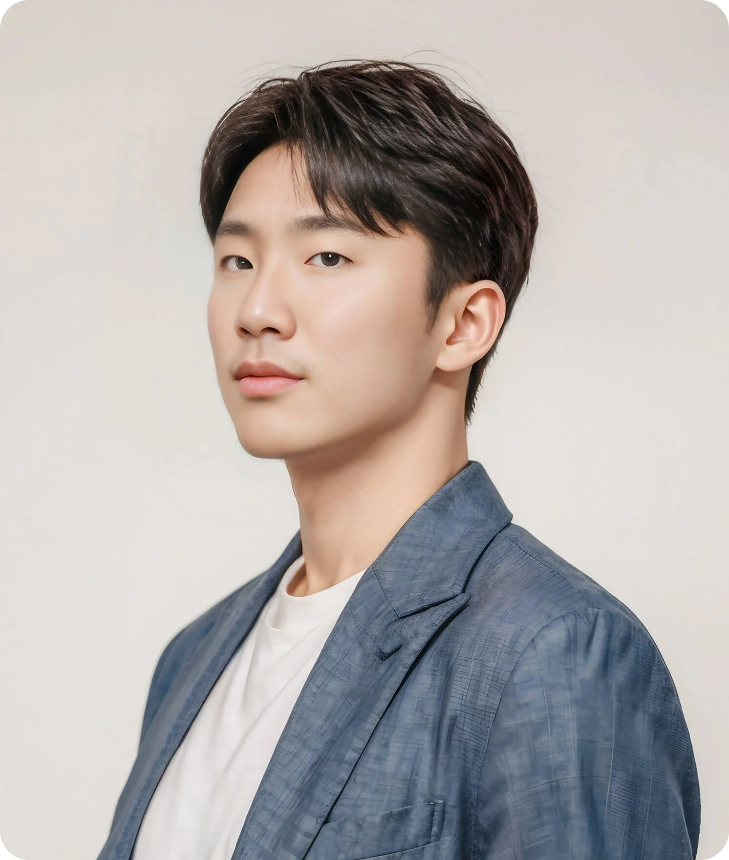 (*실제 크몽 전문가 ''AI전문바인유노'의 서비스로 제작한 AI프로필 사진입니다)