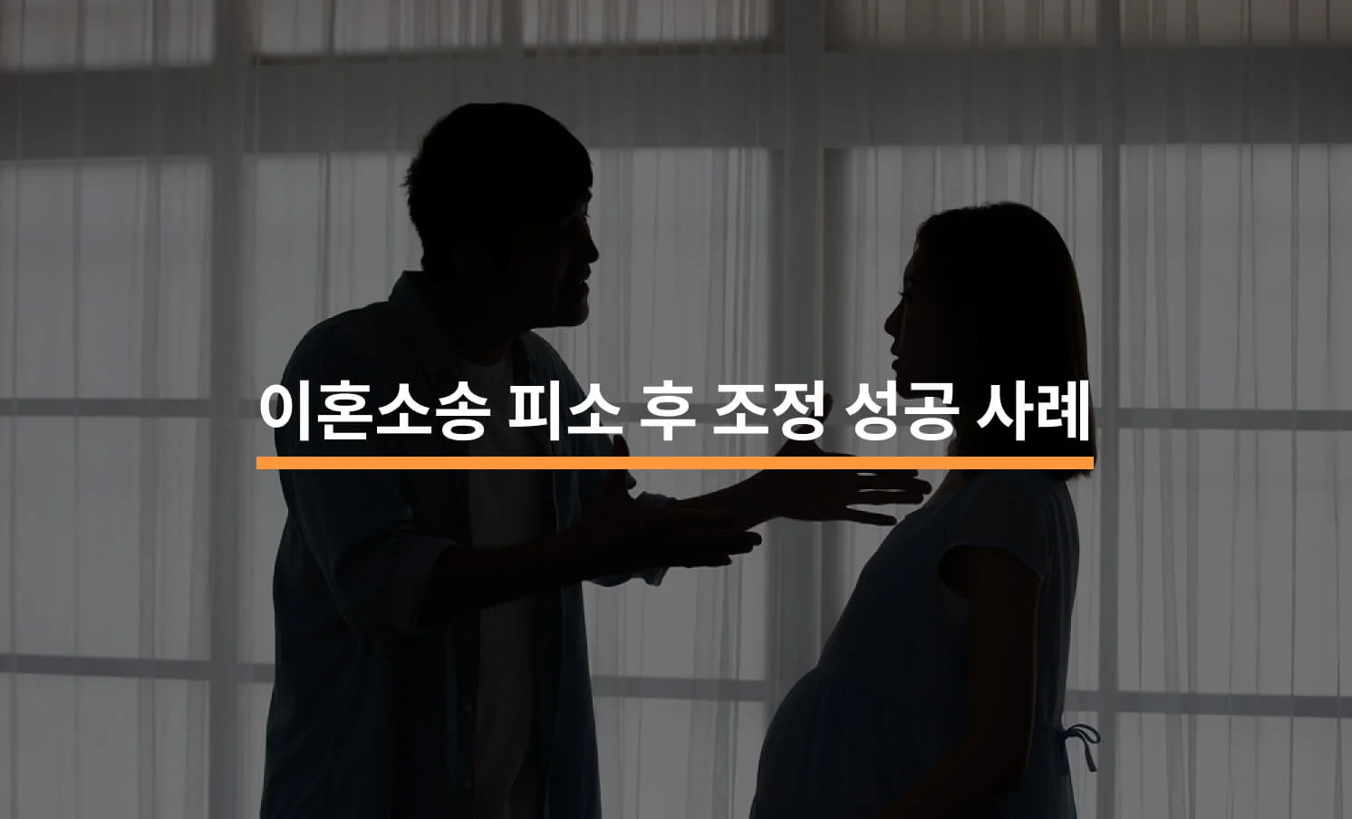 이혼소송 피소 후 조정 성공 사례와 관련된 썸네일