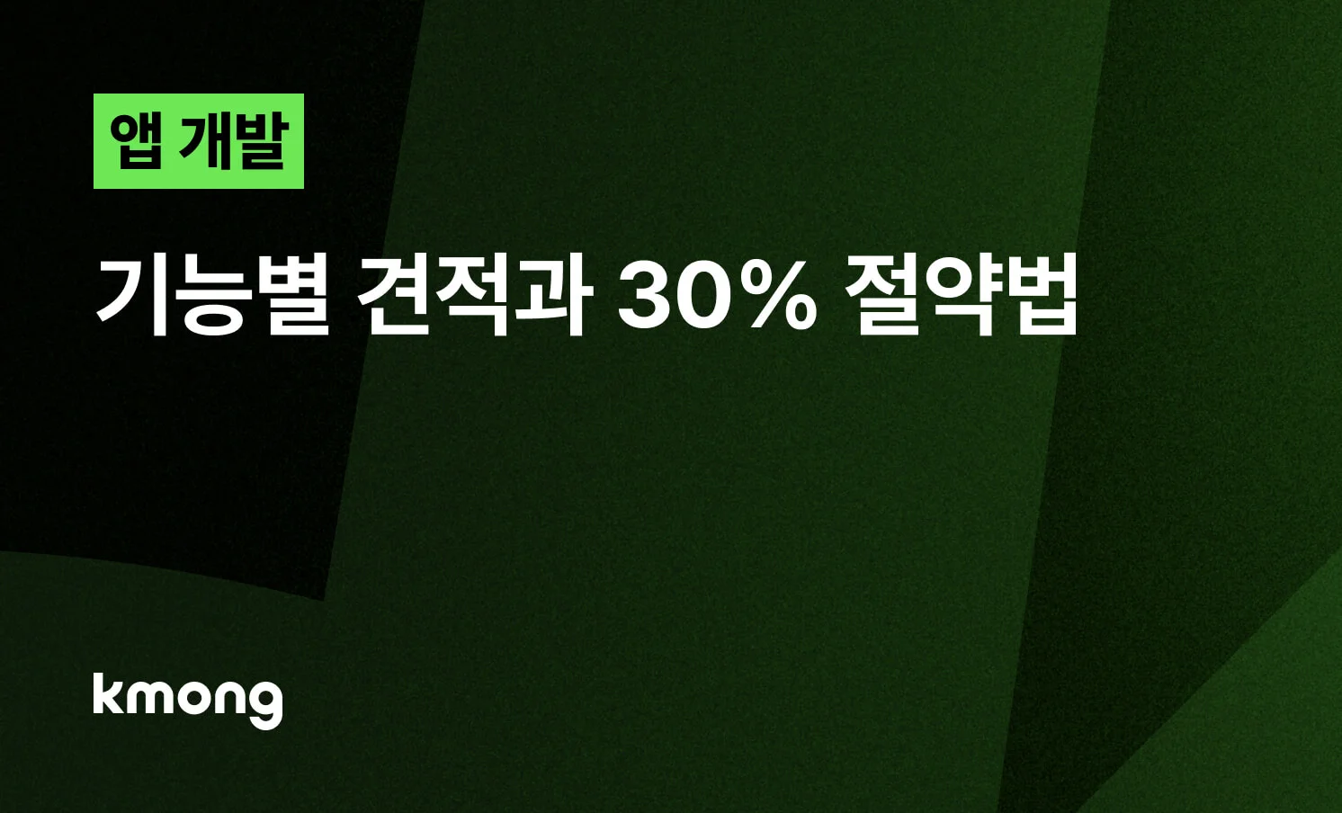 <앱 개발 비용, 기능별 견적과 30% 절약법-> 콘텐츠 썸네일