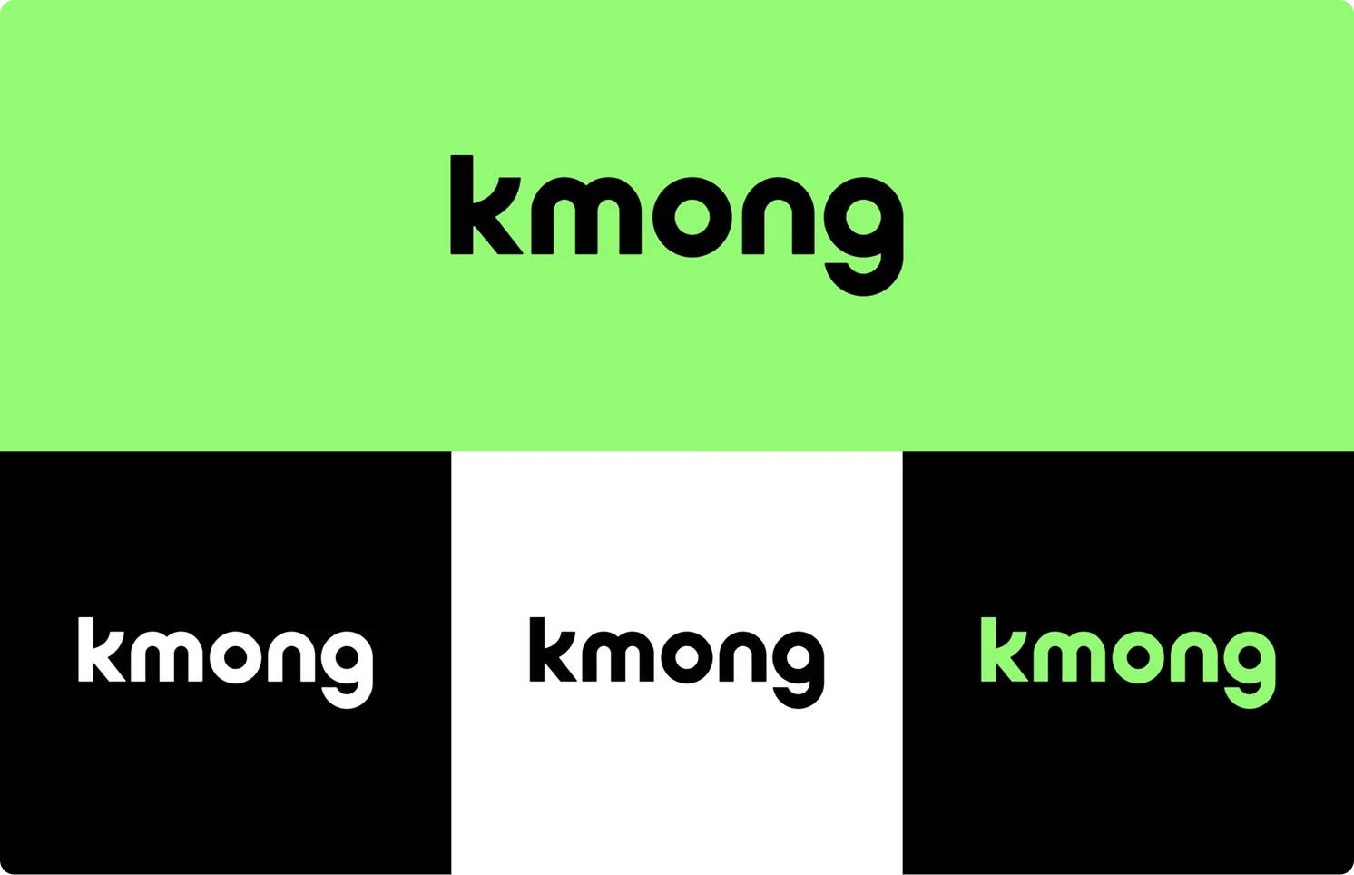 크몽 로고 컬러 및 형태 변경 이미지 