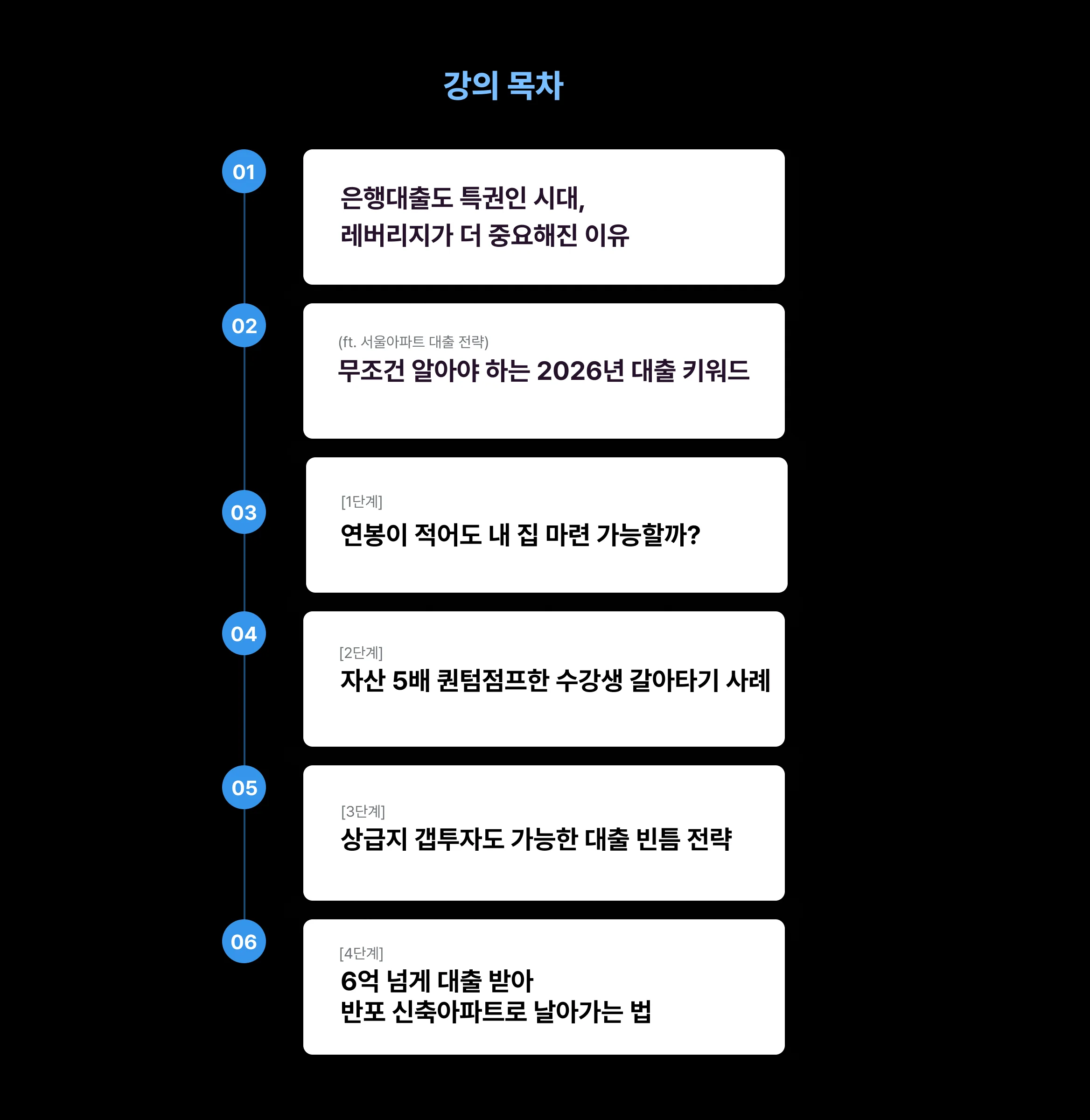 플팩 대출력 무료특강 목차