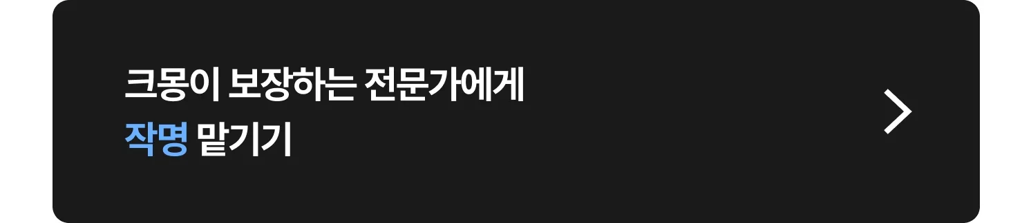 작명(이름⋅개명⋅기업상호⋅브랜드명) 크몽 전문가 찾는 방법
