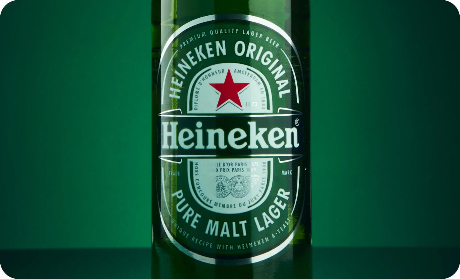 하이네켄 맥주병 이미지