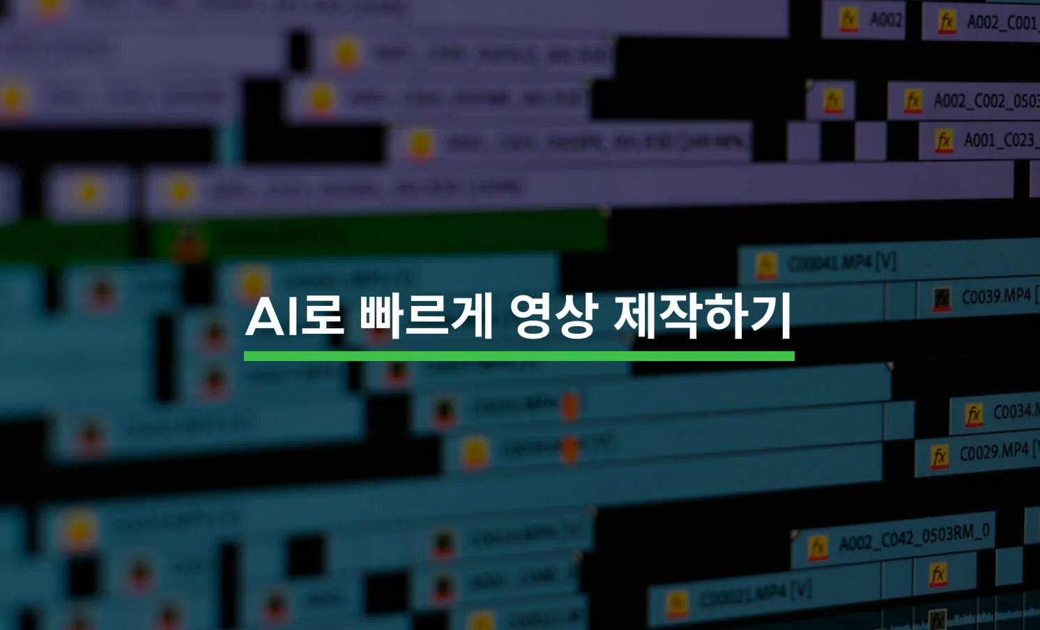 AI 영상 제작 방법과 관련된 썸네일