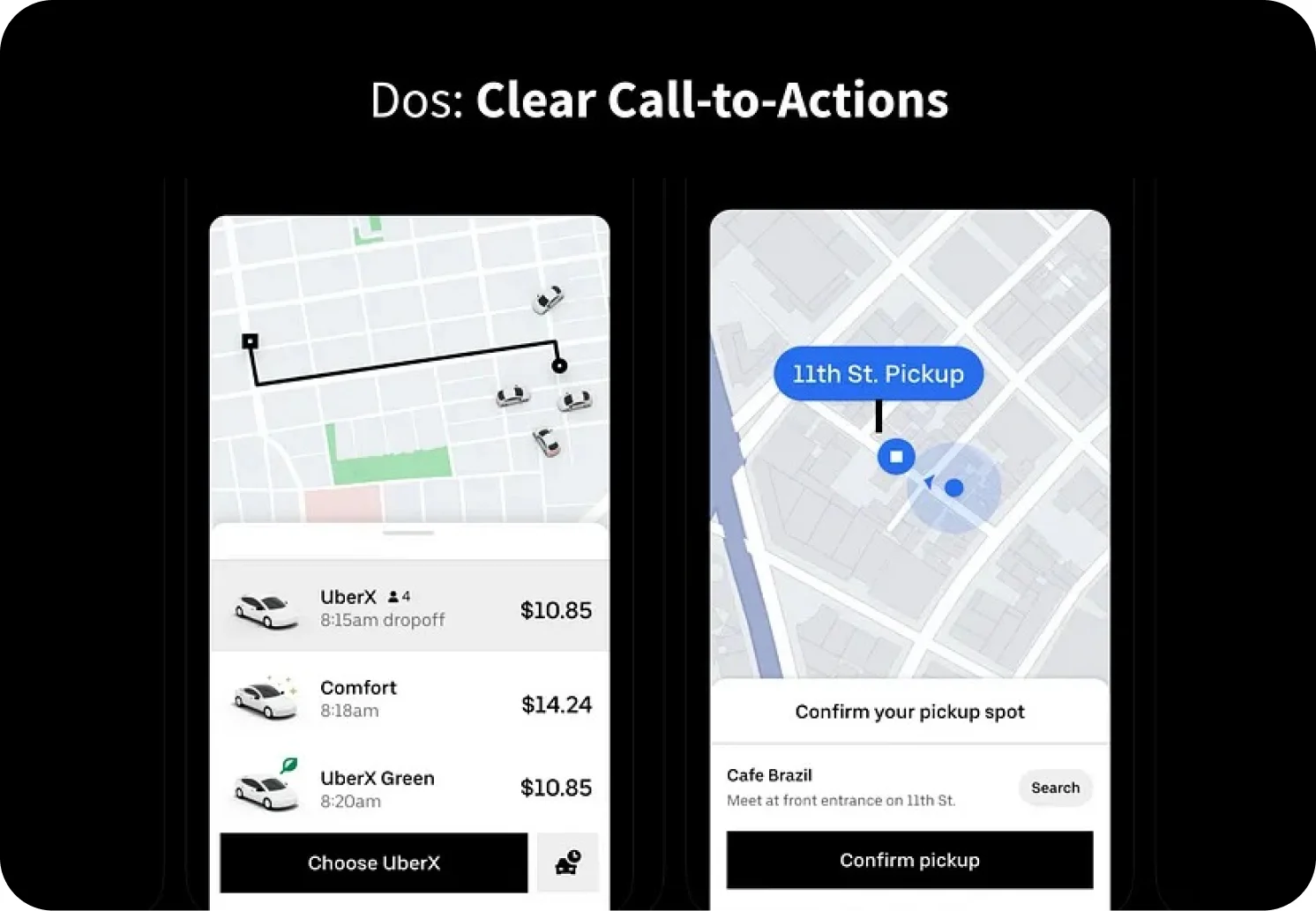 모바일 UI/UX 디자인에서 해야 하는 것과 하면 안 되는 것