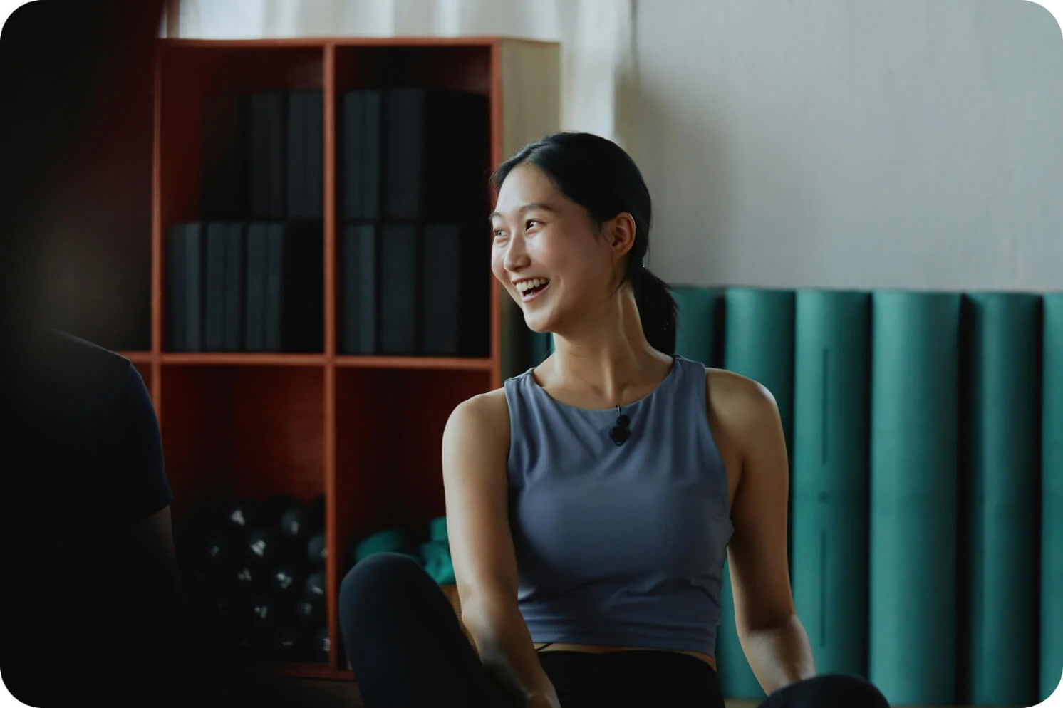 웃고 있는 썬데이나마스떼 김보연 대표