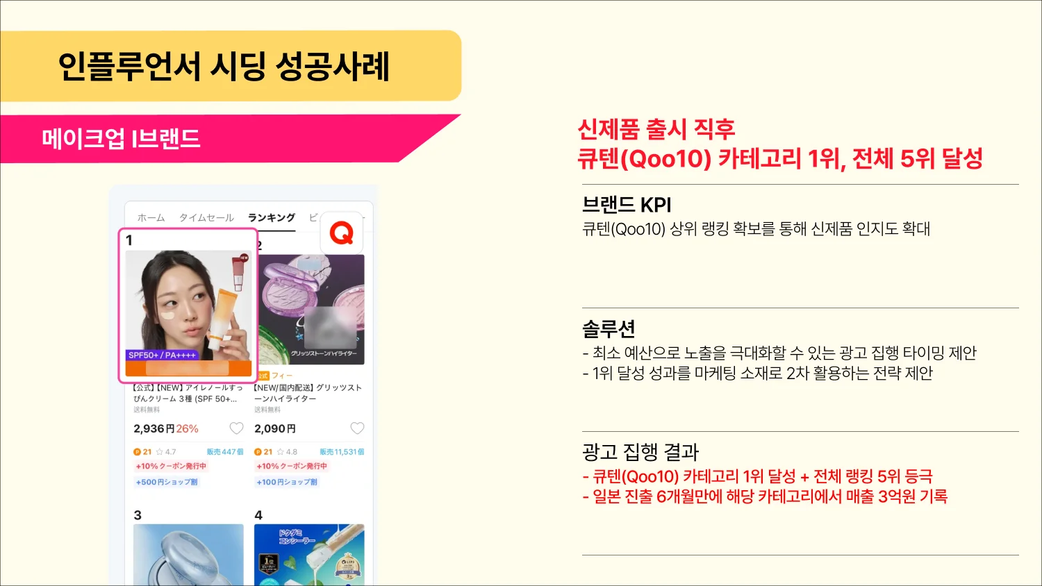 인플루언서 시딩 성공 사례