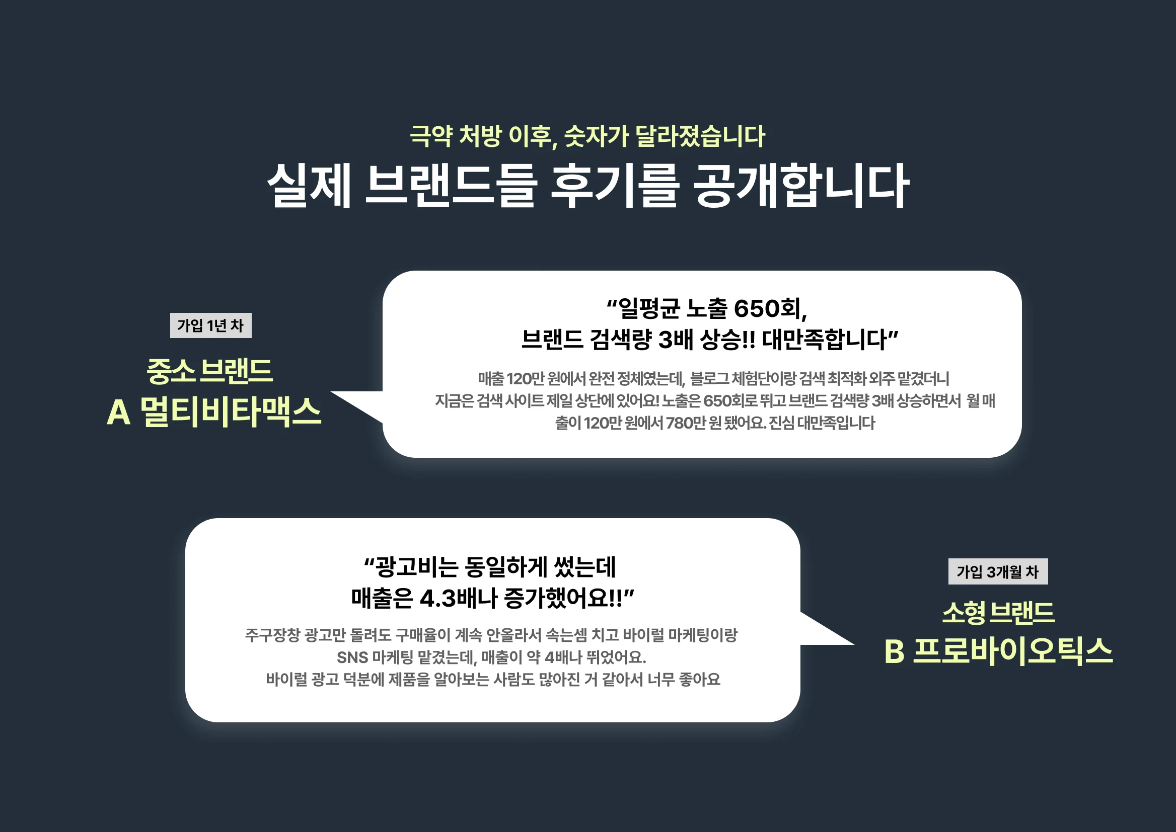 건기식 판매자를 위한 극약 처방 솔루션