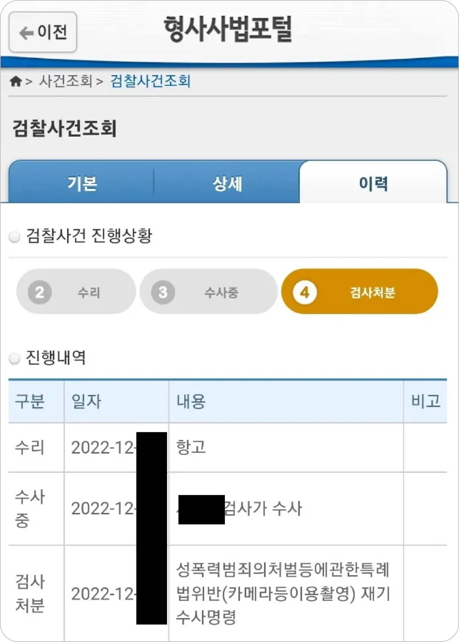성범죄 재기수사명령 이미지