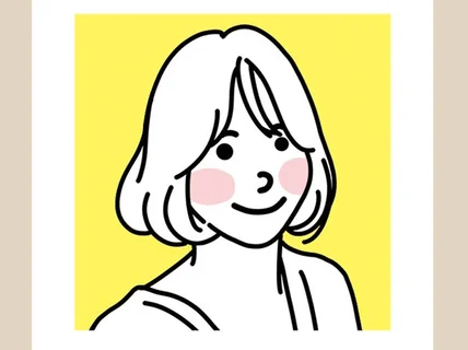 홍대디자이너가 예쁜 심플라인 일러스트를 그려 드립니다.