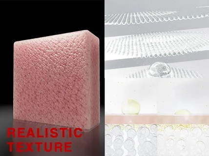 하이퀄리티 3D 모션 그래픽 /피부/ 화장품/패션/두피