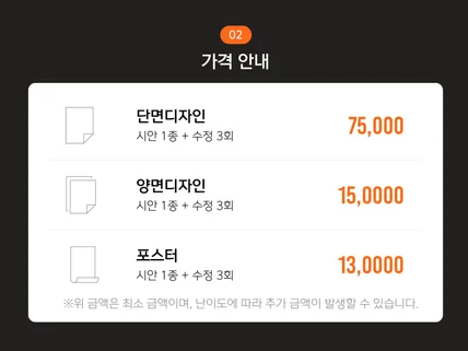 주말작업 가능 고객 맞춤 제작 인쇄/편집디자인