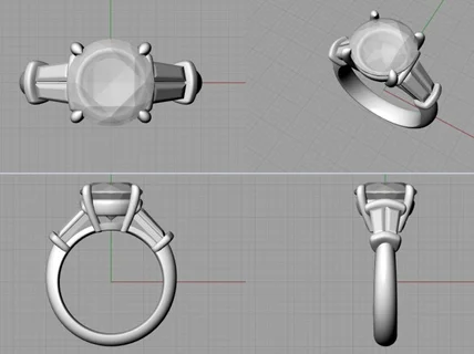 주얼리 3D CAD 전문가가 제작해 드립니다.