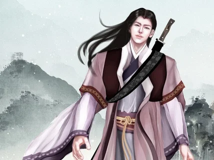 웹소설 표지 그립니다.