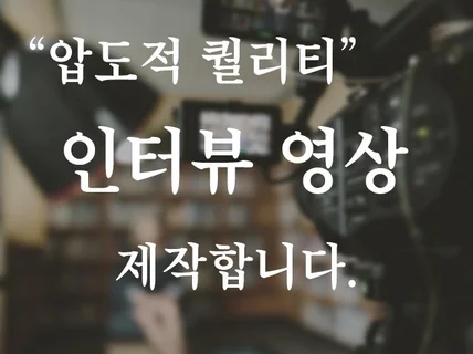 기업,관공서, 브랜드 인터뷰 전문 P229입니다