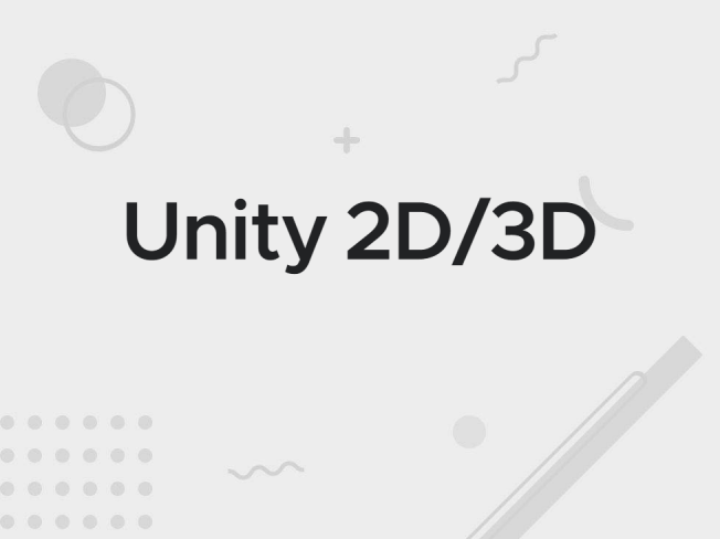 Unity 2D/3D 게임 만들어 드립니다.