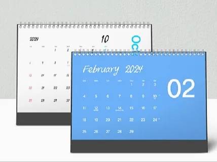1개도 인쇄 가능한 주문제작 소량 캘린더