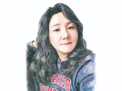 추억의 사진을 그림 그려드립니다. 디지털 감성 일러스트