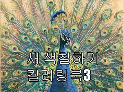 새 색칠하기 컬러링북3