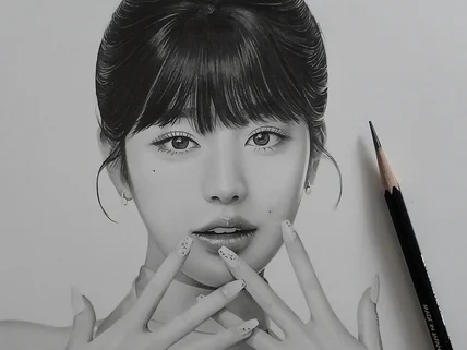 사진보다 예쁜 인물화 초상화를 드립니다.
