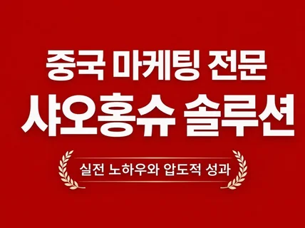 샤오홍슈 중국마케팅 왕홍 체험단 인플루언서 따종디엔핑