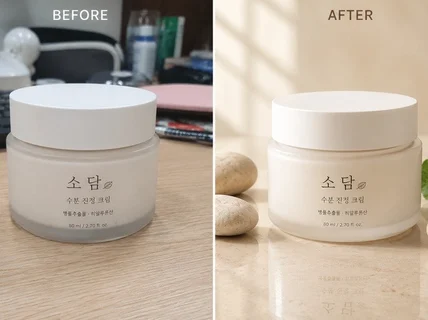 촬영 없이 AI로 감성 제품사진 상세컷 만들어드립니다