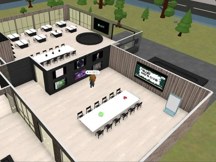 메타버스 사무실, 교실 SPOT 3D 공간제작/디자인