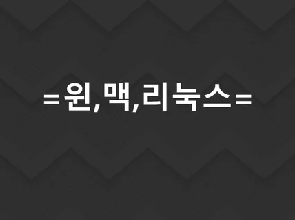 소프트웨어 주문개발 전문업체 윈도우,맥,리눅스 완벽개발