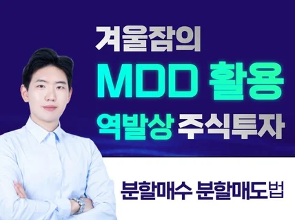 겨울잠의 MDD 활용 역발상 주식투자법