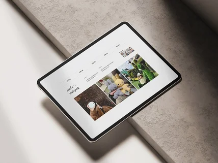 홈페이지형 블로그 스킨 디자인 템플릿