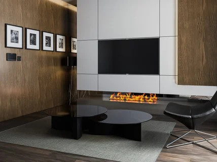 인테리어 투시도. 공간 및 가구 연출 컷