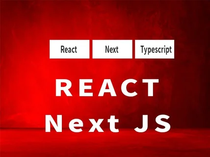 React, Next.js 프론트 엔드 개발해 드립니다