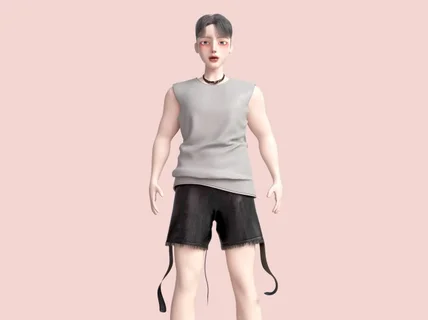 캐릭터 3D 모델링, 렌더링 작업해드립니다