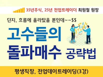 3강. 주가에 올라탓을 뿐인데 수익,고수들의 돌파매수법