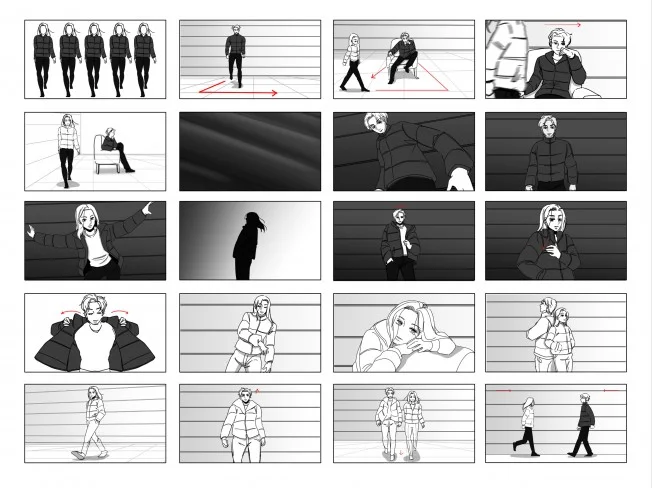 온리원 아트 스토리보드/콘티 썸네일